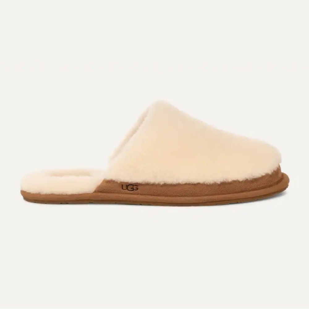 UGG new in box Women's Cream Slippers Maxie pearl slides 11